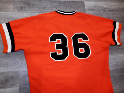 Maillot Nike orange rétro des Baltimore Orioles pour homme