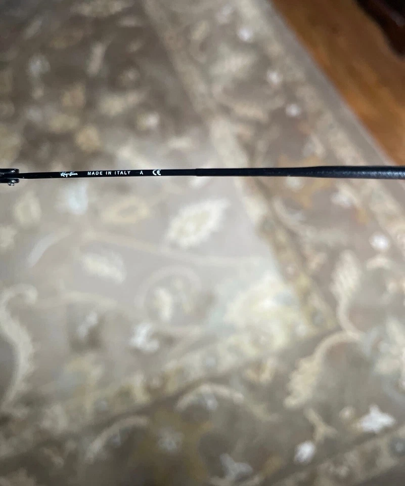 Vintage Authentic Ray Ban wrap around aviator G15 style Made in Italy - Image 4 of 4