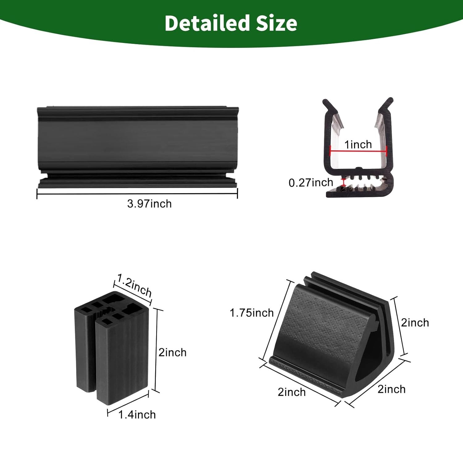 Club Car DS Windshield Retaining Clips Kit Golf Cart Windshield ...