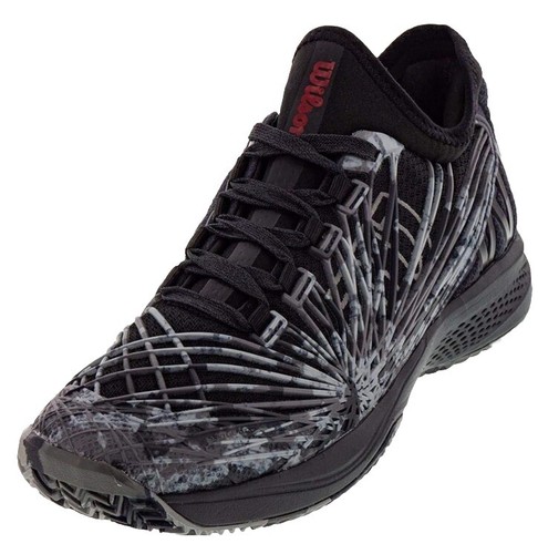 Unisex-Wilson Kaos 2.0 SFT tarnfarben 10,5 schwarz/Ebenholz/Leiser Schirm Tennisschuhe