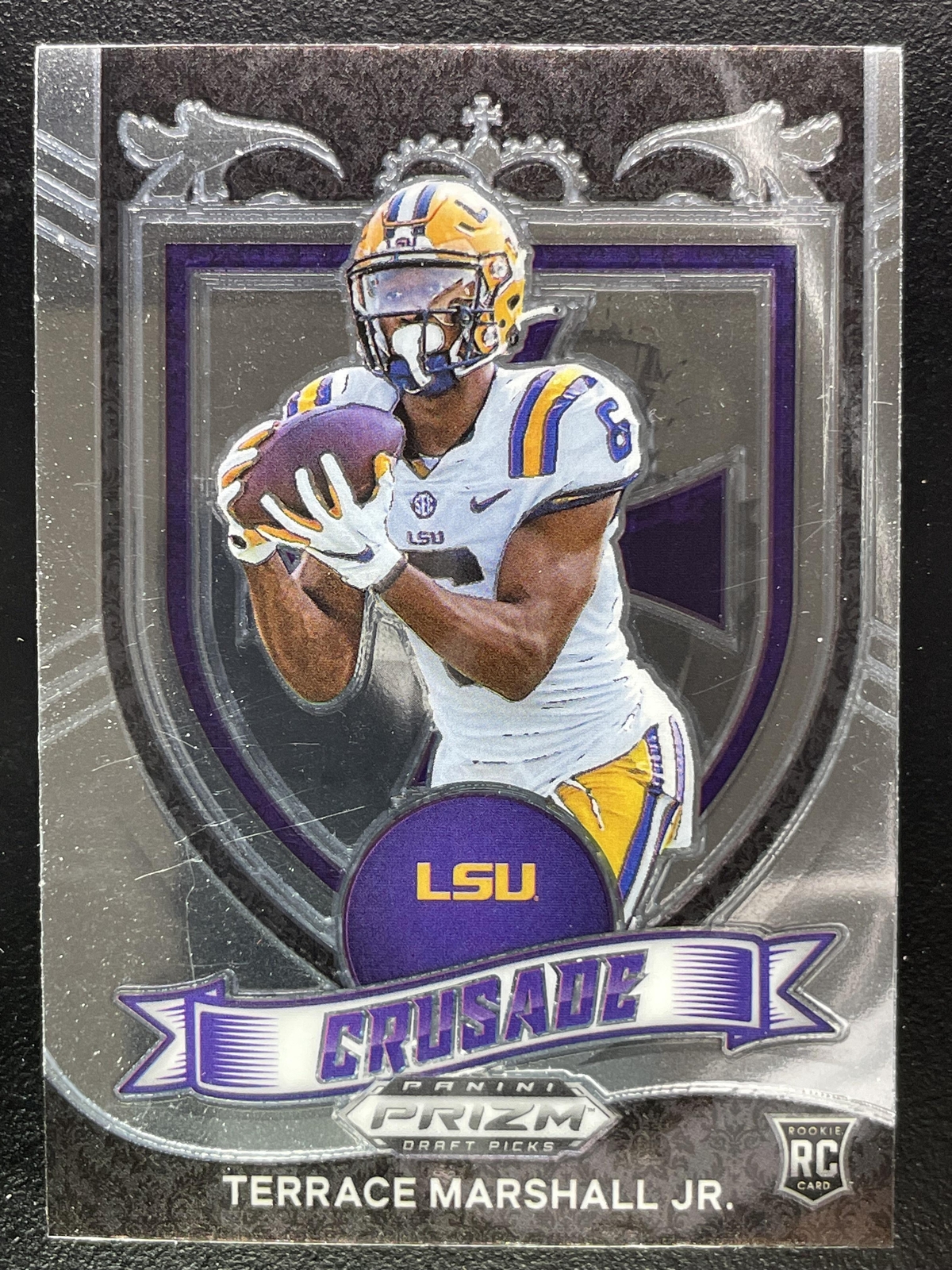 2021 Panini Prizm Draft Picks #180 Terrace Marshall Jr. Crusade RC