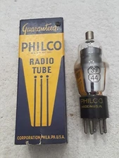 NOS Philco Type 39 / 44 Vacuum tube