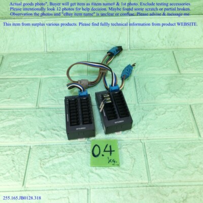 MITSUBISHI CL2XY16-DTP1C5V, Lot 2 units of Remote I/O Module as photo, sn:48,Pro