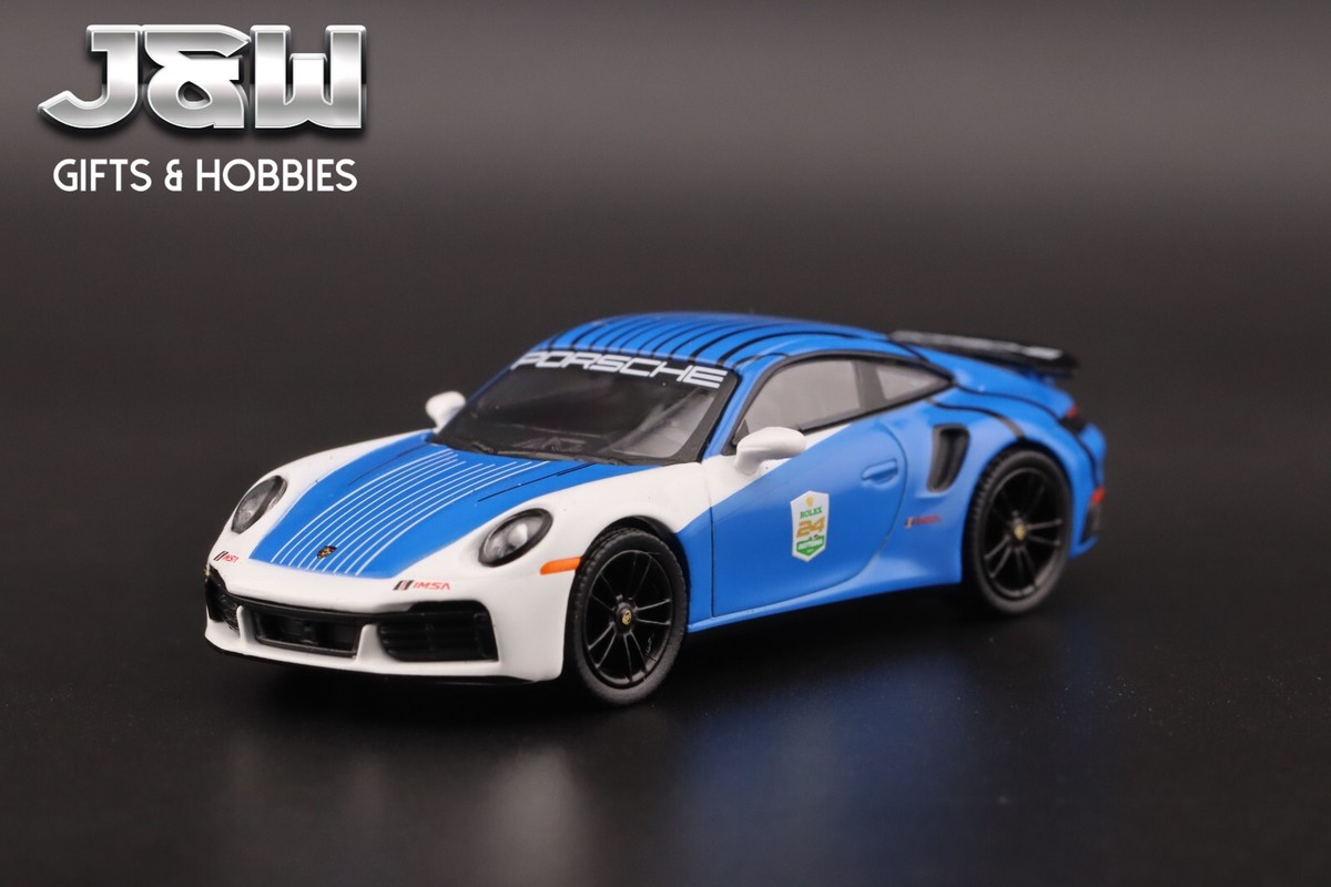 Mini GT Porsche 911 Turbo S Safety Car 2023 IMSA Daytona 24 Mini GT Porsche 911 Turbo S Safety Car 2023 IMSA Daytona 24