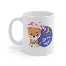 Good Night Cup For Tea Coffee Cup Ceramic Mug Cup For Milk 11oz