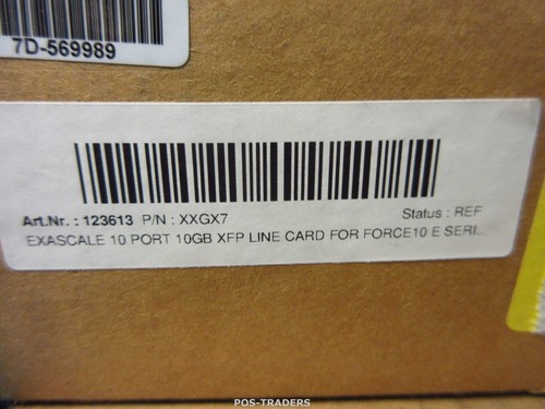Module de carte ligne XFP Dell XXGX7 Exascale 10 ports 10 Go pour commutateurs Force 10 E - Photo 7/7