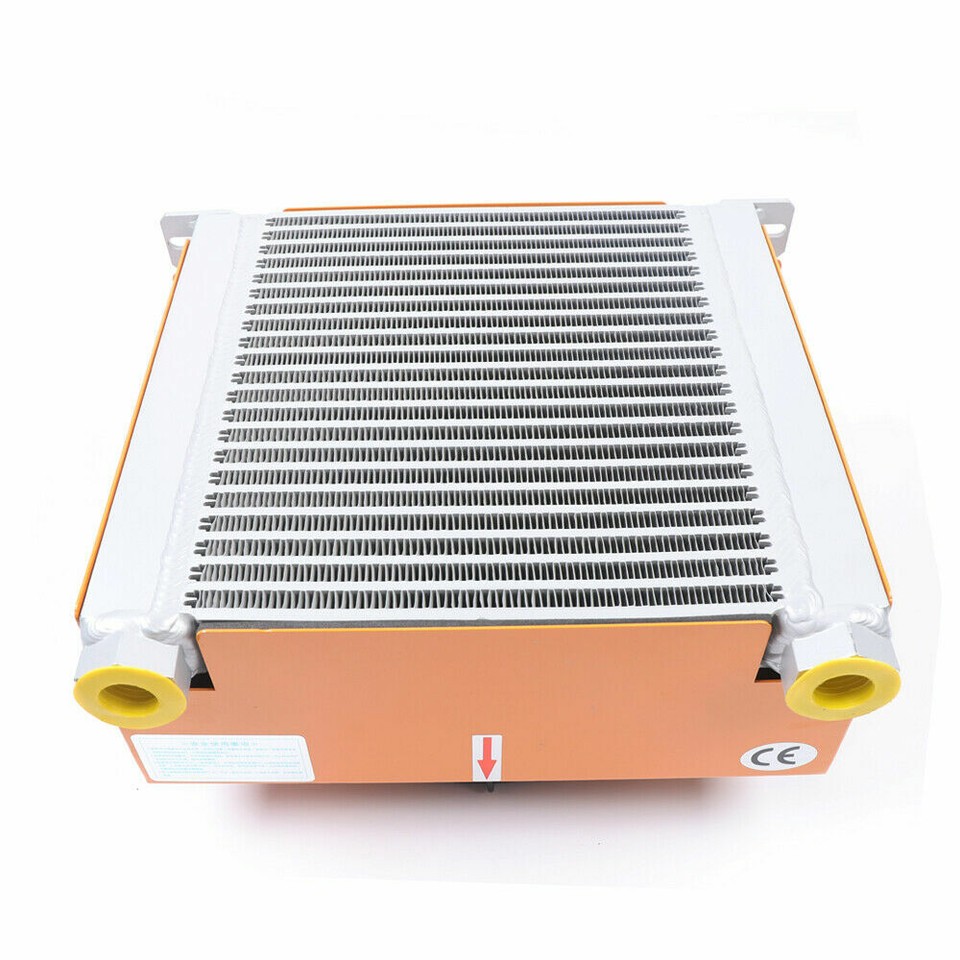 Hydraulic Oil Cooler 12V Fan Cooler Aluminum Hydraulic Radiator Oil