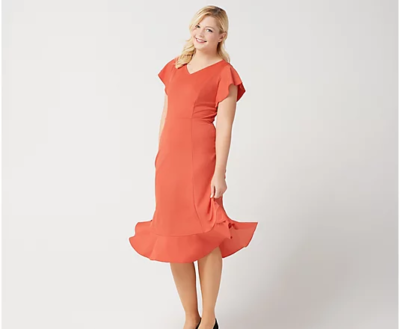 halterneck satin midi dress RAYE - Printed halter neck midi satin dress