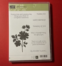 Stampin  Up Gifts Of Kindness Rubber Stamps - Retired
