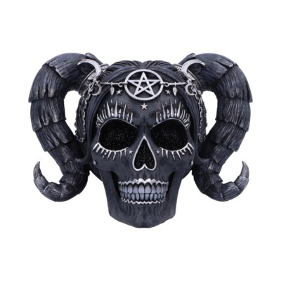 Drop Dead Gorgeous - Solve and Coagula 20,5cm Home Oranment Skull Gothic Statue