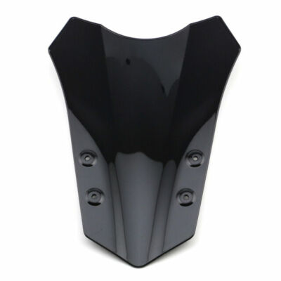 Motorcycle Black Windscreen For Yamaha MT-09 Tracer FJ-09 2015 2016 Windshield