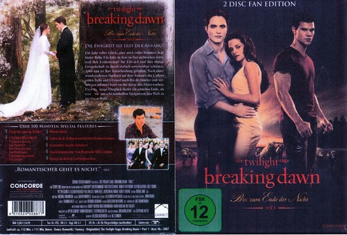Twilight Biss Zum Ende Der Nacht Teil 3 Twilight-Breaking Dawn-Biss zum Ende der Nacht-Teil 1-DDVD von 2012