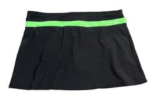Adidas Climalite Women's A-Line Athletic Skort Stretch Waist Black Size Large