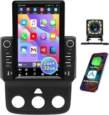 Android 13 Double Din Car Stereo for 2013-2018 Dodge Ram 1500-3500, 9.7 Inch HD