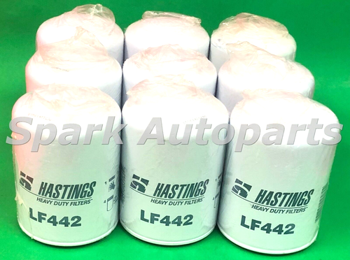Lot of 9 Engine Oil Filter HASTINGS LF442 For FORD CF8000, B600, B700 ...