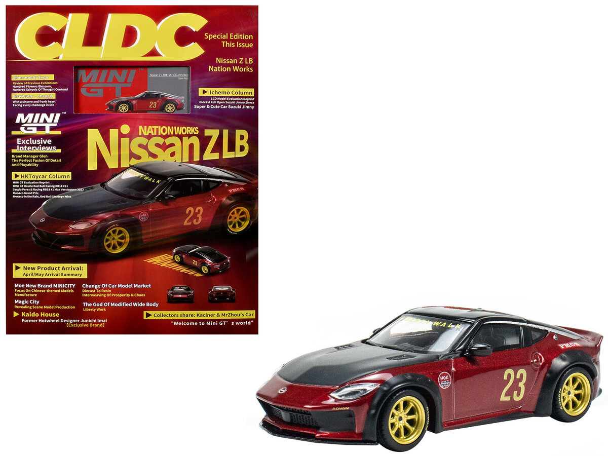 MINIGT Nissan Z LB NATION WORKS ジェムレッド Mini GT Nissan Z 