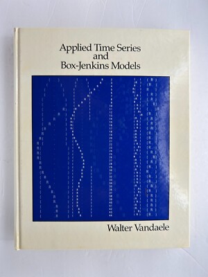 Applied Time Series Box-Jenkins Models Vandaele 1983 HC VG Academic Press