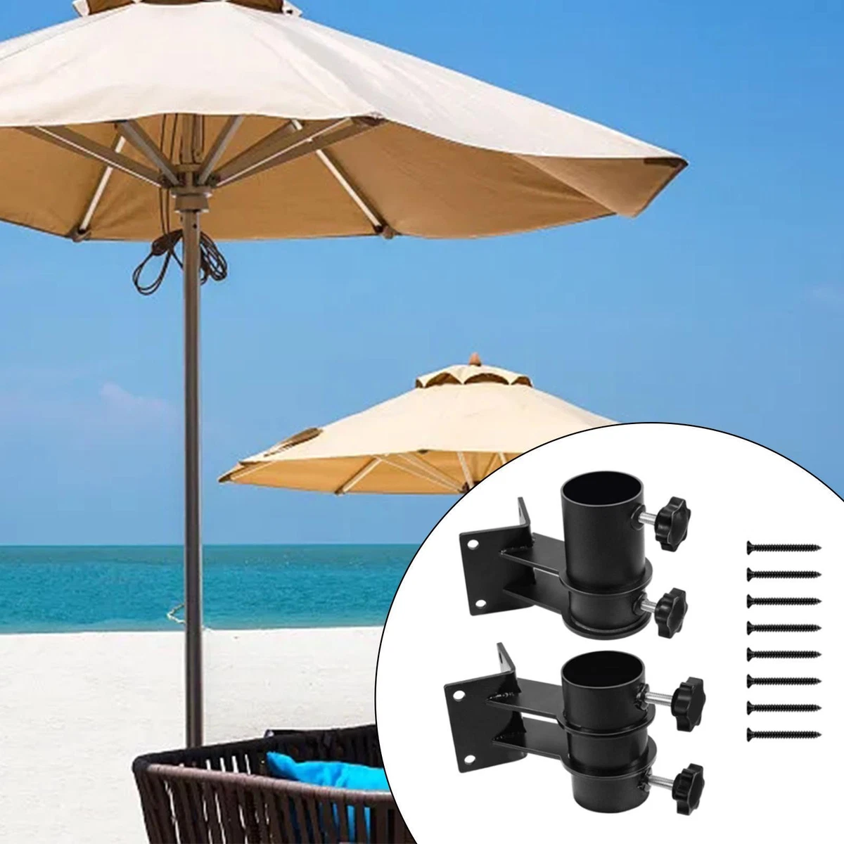 Small outdoor on sale umbrella for balcony