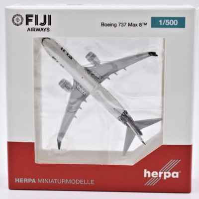 Airplane Herpa Wings 1/500 Fiji 737 Max 8 - DQ-FAB Island of Kadavu. 537117