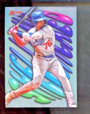 2023 Bowman's Best Joendry Vargas Refractor Shellacked Nationals SH-10
