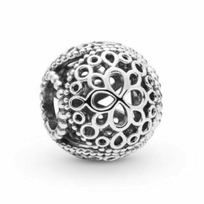 AUTHENTIC PANDORA CHARM OPENWORK FLOWER 