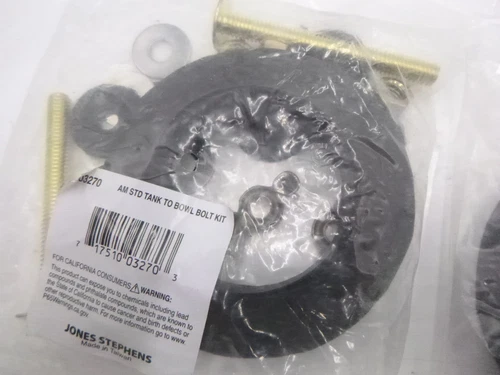 3 Pack Jones Stephens AM STD Tank to Bowl Bolt Kit C03270 - Picture 3 of 5