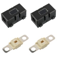 80 Amp AMI/Midi Fuse Holders and High Current Bolt-on Midi Fuses 80A for Cars...
