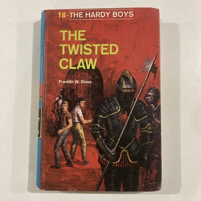 Hardy Boys ~ Twisted Claw by Franklin W Dixon 1969 Hardcover Book #18