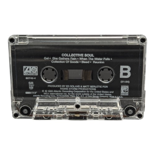 Collective Soul Self Titled Album Clear Case Side A Side B Cassette - Picture 6 of 6