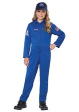 California Costumes Kids Blue Jumpsuit Costume NASA X-Large X-Large,