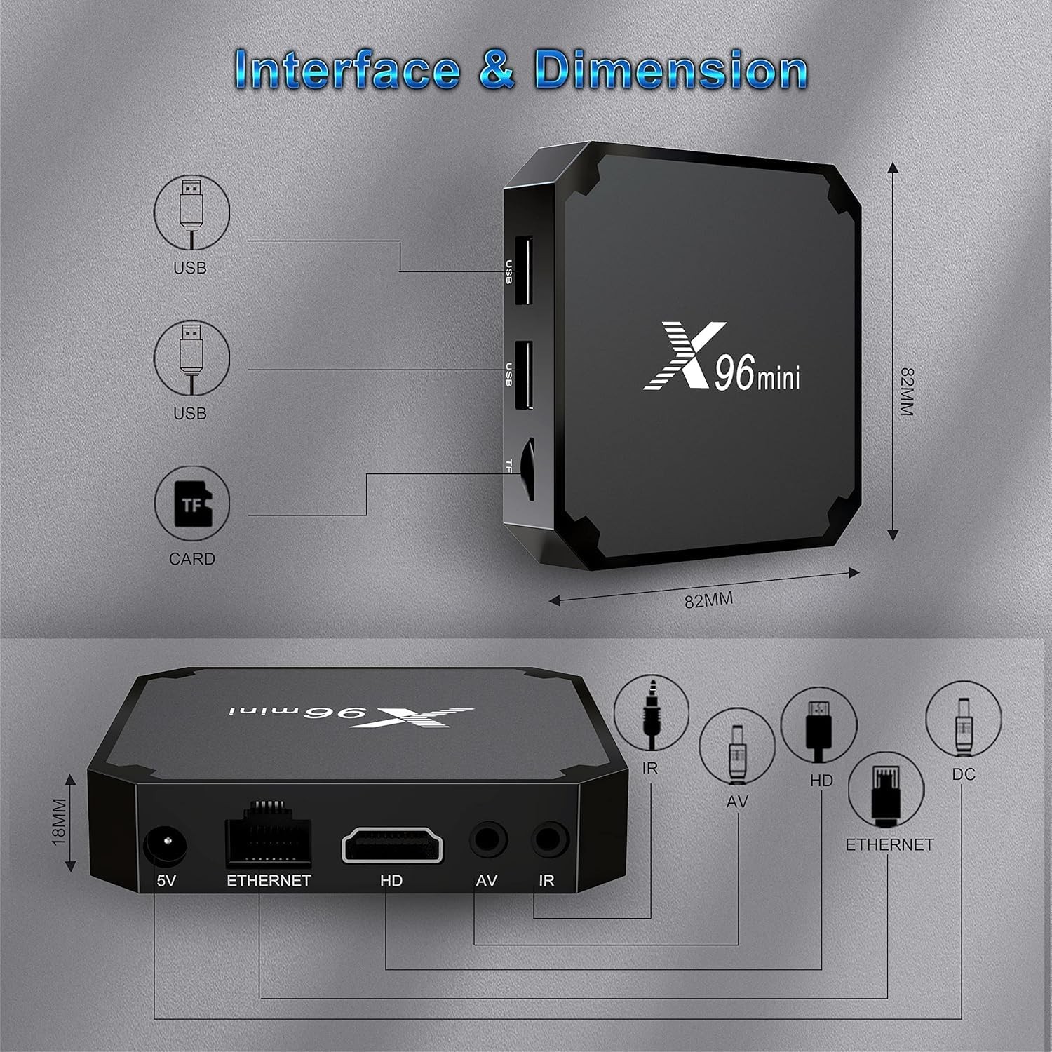 IPTV Box X96 Mini décodeur 4K Amlogic pour un streaming fluide - 4