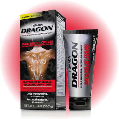 Pomada Dragon Ultra Strength Pain Relief Cream, Strength Muscle Rub