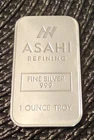 Asahi Silver Bar .999 Fine 1 Oz