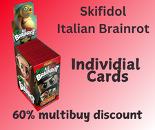 SKIFIDOL ITALIAN BRAINROT - Panini English - Choose your card RESTOCKED NOV11th