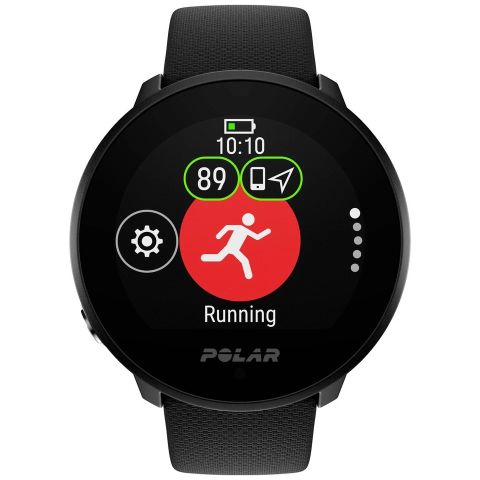 Polar Unite Pulsuhr mit integriertem Sensor   43 mm Uni Schwarz - Bild 3 von 4