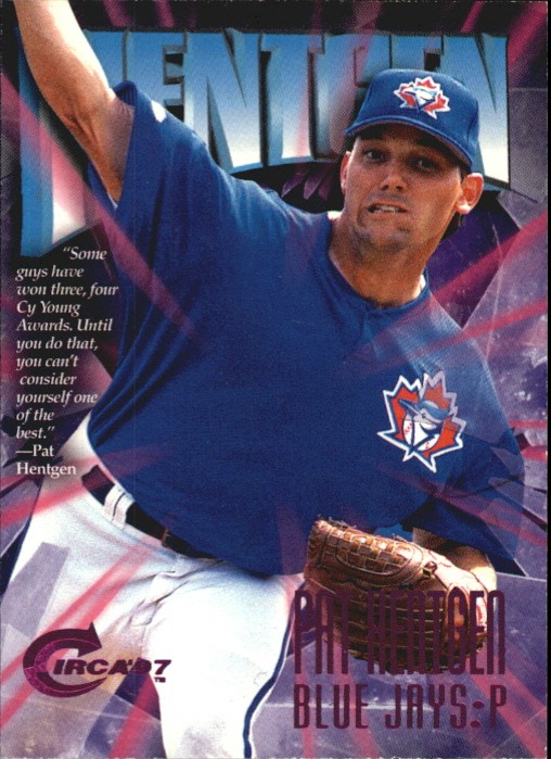 1997 Fleer Circa Rave #355 Pat Hentgen /150 Toronto Blue Jays