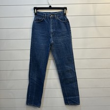 Vintage 80  s Lee Riders Mom Jeans Womens Sz 9L Medium Wash Denim Actual 25x32