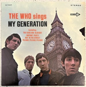 The Who Sings My Generation | eBay