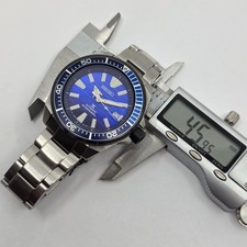 Seiko Prospex Samurai Diver Blue 4r35-01x0 Automatic 200m 9