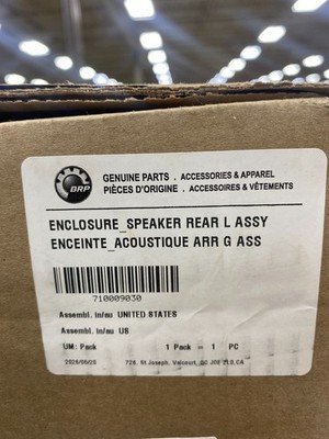 2026 CAN-AM MAVERICK R Mid Range Loudspeaker Ass'y PART# 710009030