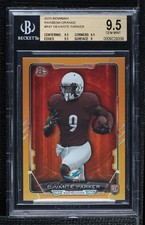 2015 Bowman Rookies Orange Rainbow Foil /299 Devante Parker BGS 9.5 GEM MINT 0m0