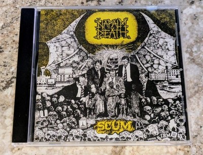 NAPALM DEATH   Scum (1987) GRINDCORE Earache CD
