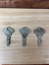 Three Vintage Ford Model T Ignition Keys