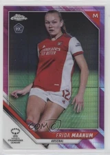 2021-22 Chrome UEFA Women's Champions League Frida Leonhardsen Maanum Rookie RC
