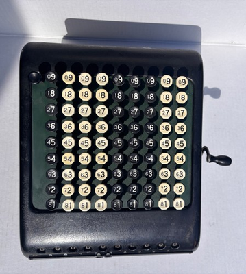 #ad Burroughs Class 5 Adding Machine c.1934 50 – 10 Column – Cleaned amp; Oiled 1 $55.99
