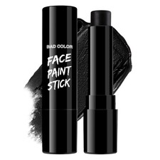 BADCOLOR Black Cream-Blendable Face Body Paint Stick for Adults 1PCS