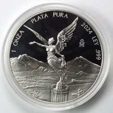 2024 Mexico 1 oz SiIver Libertad Proof (In Capsule) US Ship