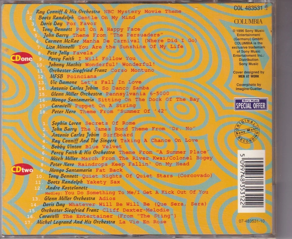 -2187- Easy Listening Classics -Doppel-CD- near mint - Bild 2 von 2