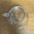Clear Glass Kitchen Funnel with Handle, Medium, Reusable, 1-Piece Set — photo 3