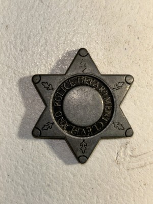 Vintage Cleveland PD, Liberty Classics Law Enforcement Tiny Metal Badge, 1/7500